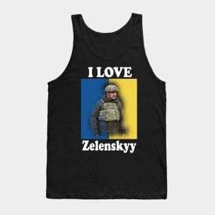 i love zelensky Tank Top